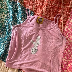 Omighty it’s lit cactus tank top